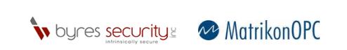 Byres Security and Matrikon logo's